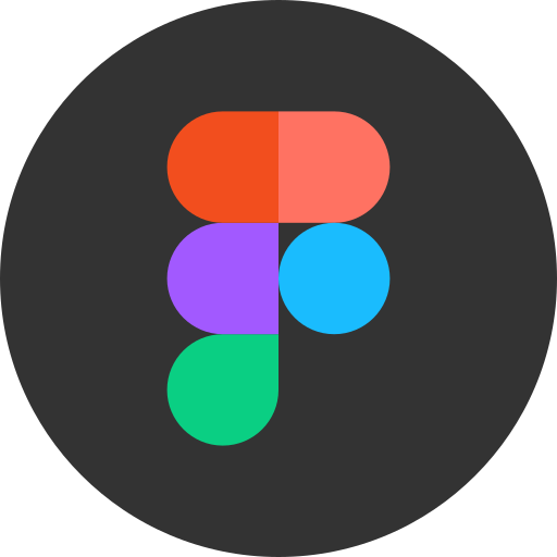 An icon of Figma's design software logo.